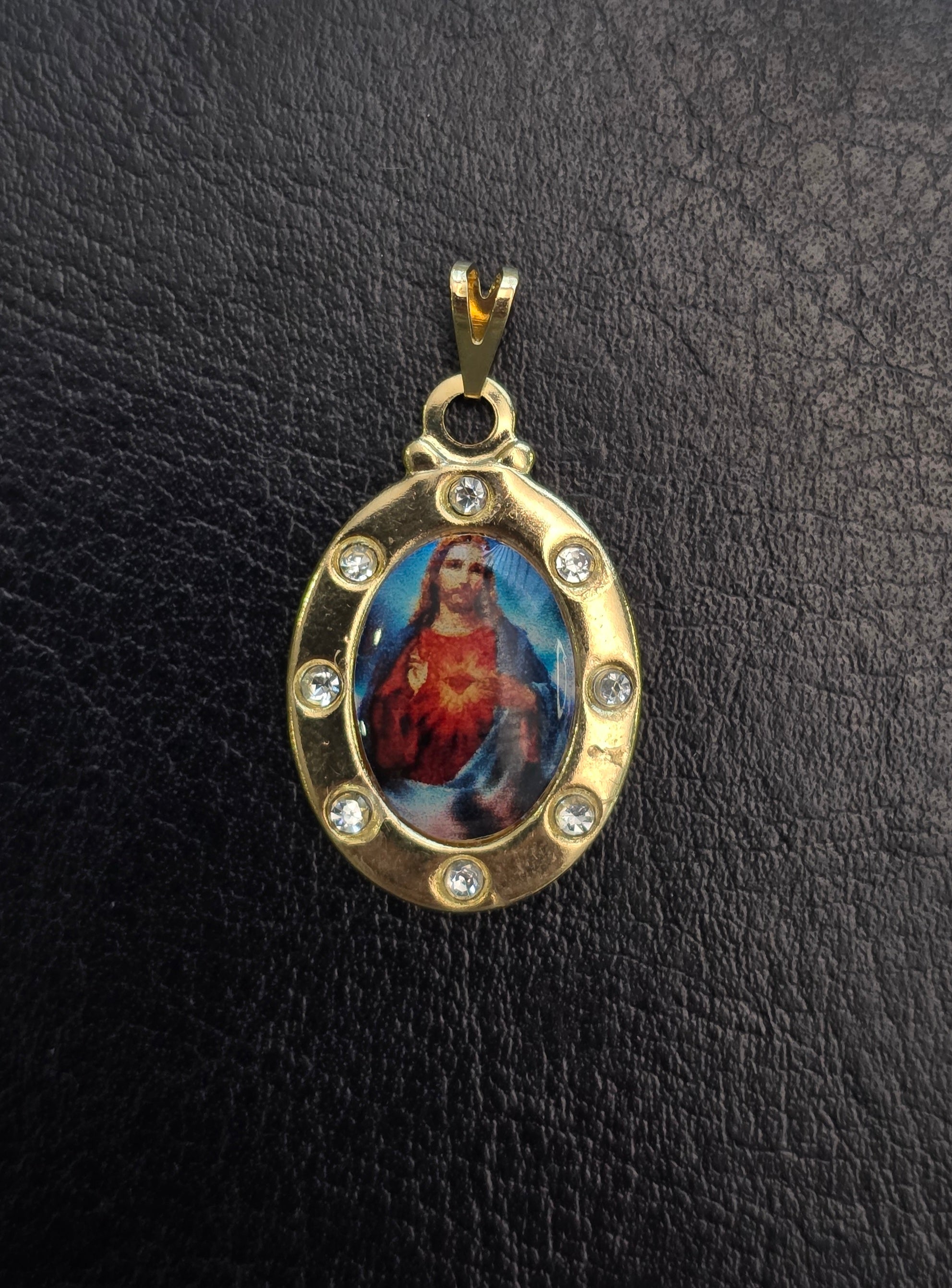 Colgante Cristo color