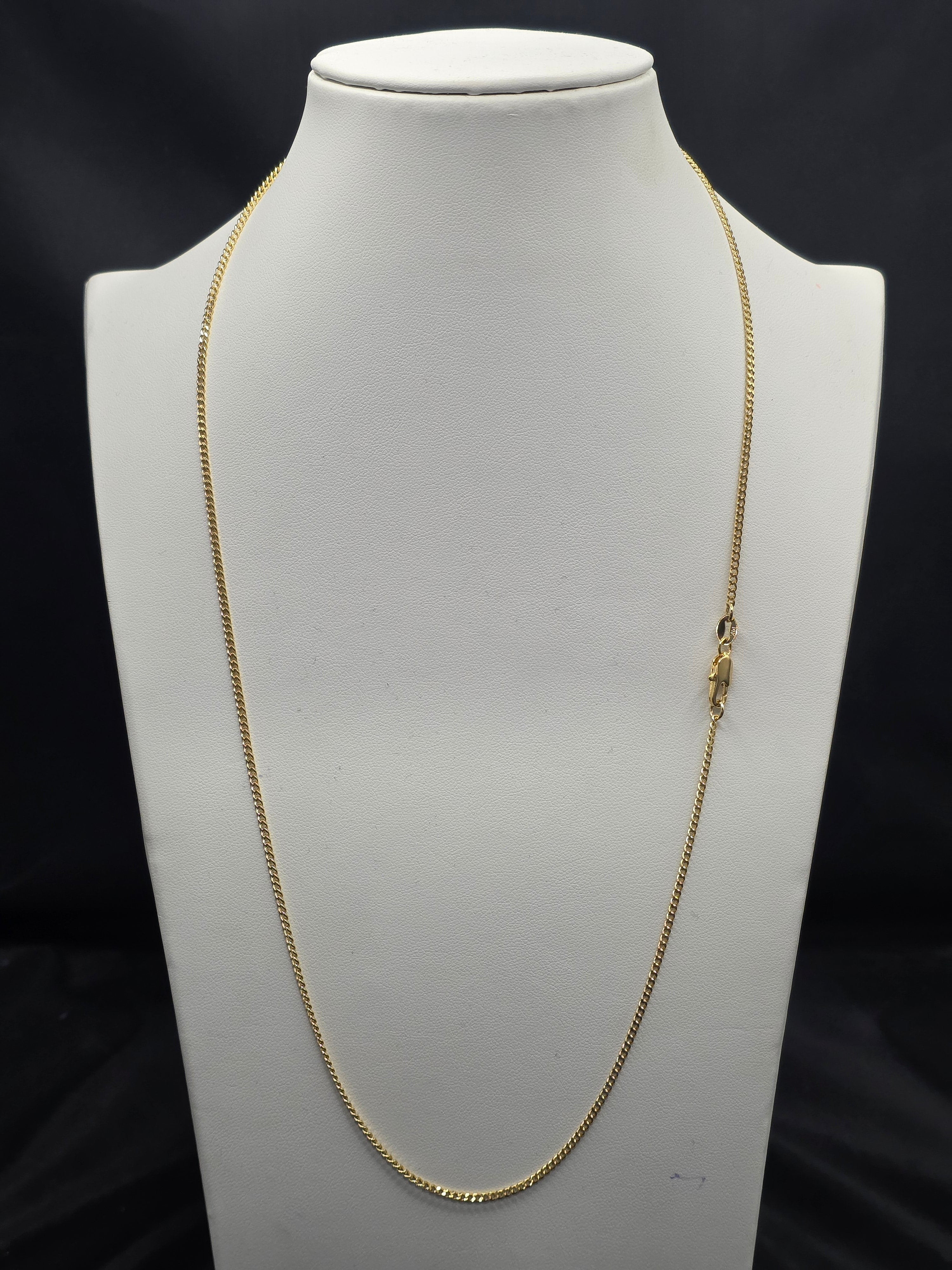 Cadena grumet oro goldfied 60 cms